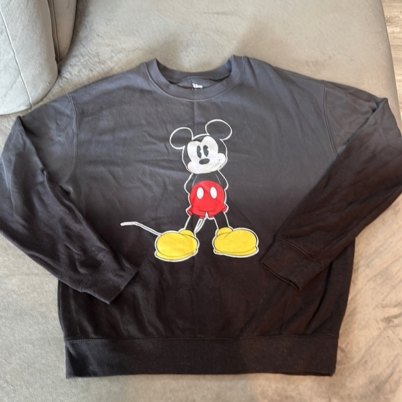 Disney Ombré Mickey Mouse sweatshirt size medium - Picture 2 of 4